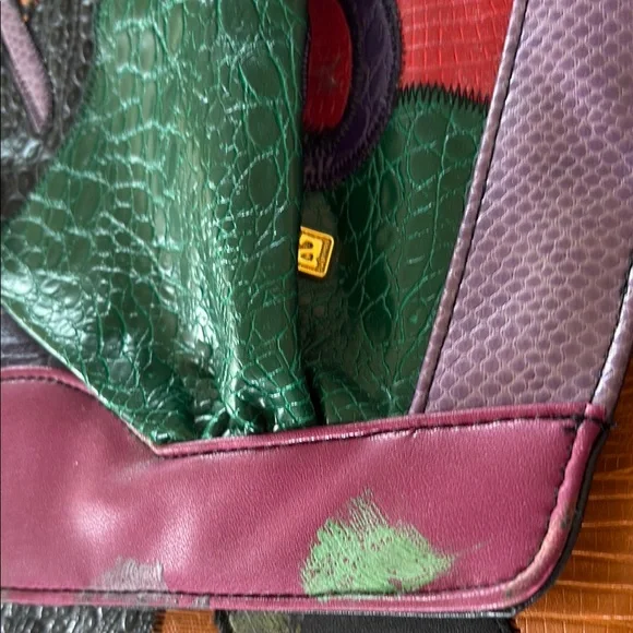 Colorful Patchwork Women's Bag - Picture 4 of 6